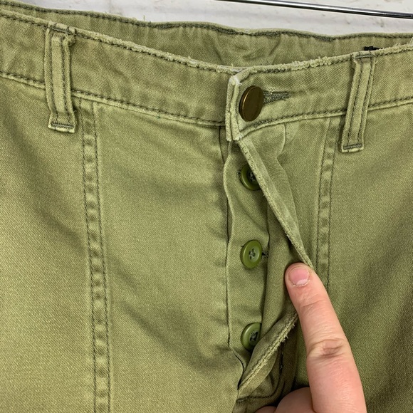 BDG Urban Outfitters Juli Lace Up Army Green Pants - Picture 4 of 8